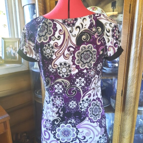 Paisley shirt top t-shirt blouse - Picture 2 of 6